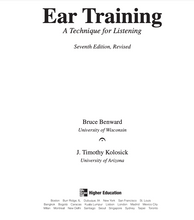 Load image into Gallery viewer, EDU: Ear Training: A Technique for Listening .pdf (D/D)
