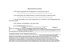 Load image into Gallery viewer, Music Biz Contract: 15-BROAD RIGHTS LICENSE.doc (a la carte)(D/D)
